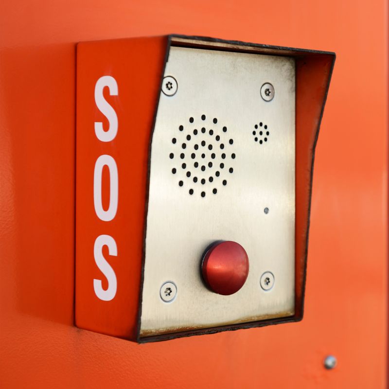 Emergency communication system call box